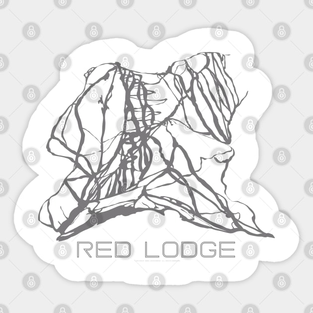 Red Lodge Resort 3D Sticker by Mapsynergy